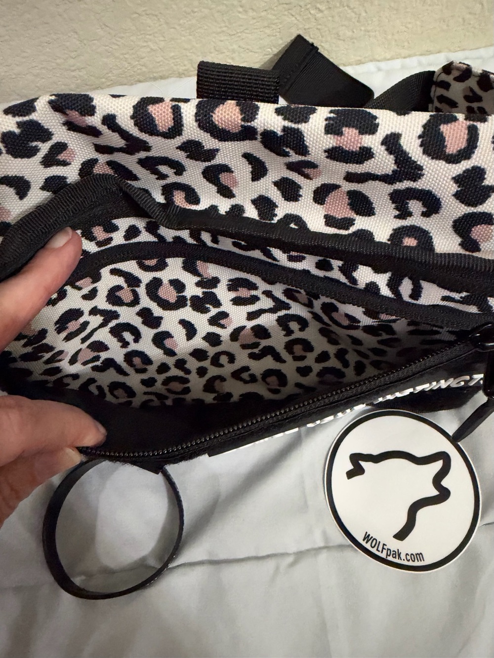 WOLFPAK Leopard Print Waist Bag - Trust Your Instincts - Picture 5 of 9